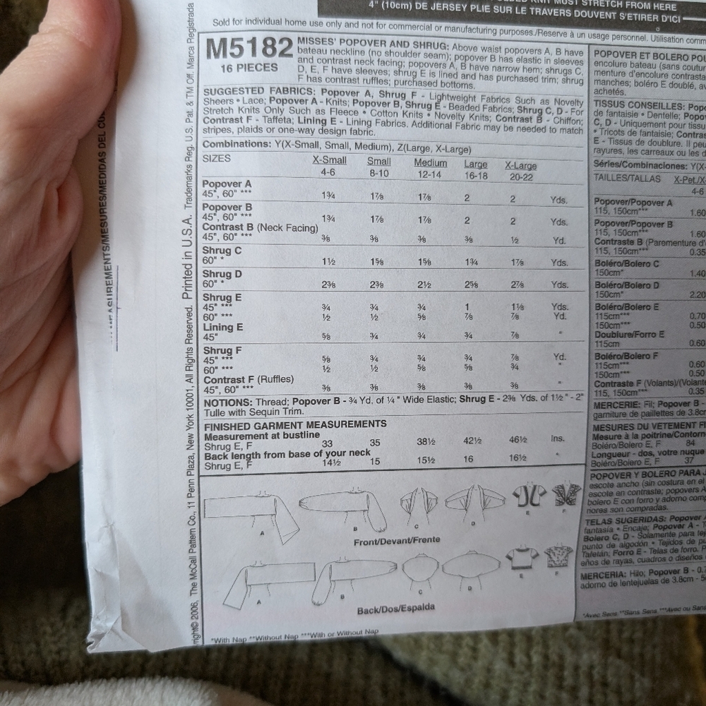 Mccalls Pattern - Picture 2 of 3